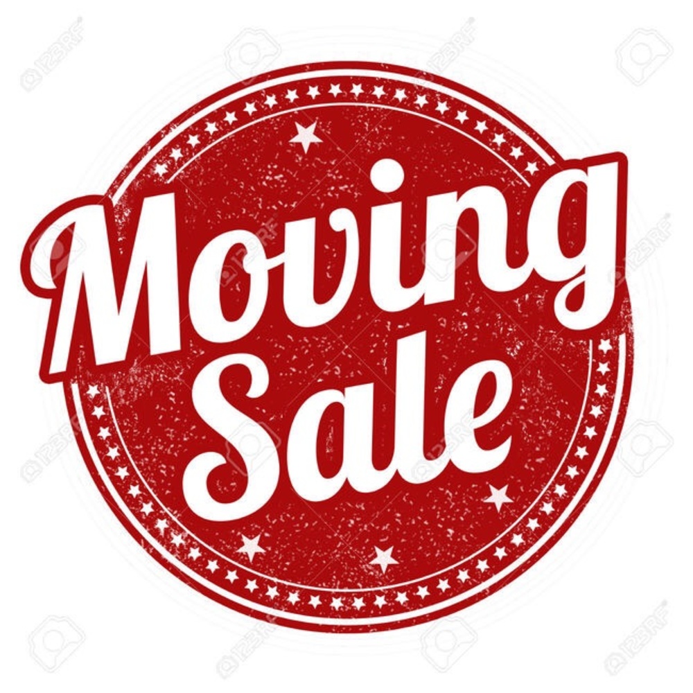 Moving sale!